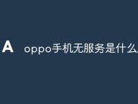 oppo手机无服务是什么原因-路由网