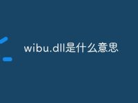 wibu.dll是什么意思-路由网