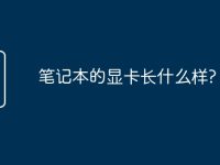 笔记本的显卡长什么样?-路由网