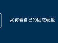 如何看自己的固态硬盘-路由网