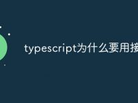 typescript为什么要用接口-路由网
