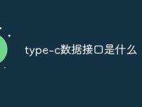 type-c数据接口是什么-路由网