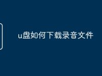 u盘如何下载录音文件-路由网