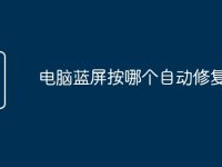 电脑蓝屏按哪个自动修复啊-路由网