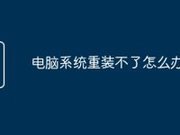电脑系统重装不了怎么办-路由网