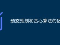 动态规划和贪心算法的区别-路由网