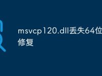 msvcp120.dll丢失64位怎么修复-路由网