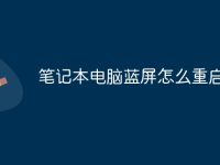 笔记本电脑蓝屏怎么重启-路由网
