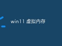 win11 虚拟内存-路由网