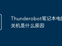 Thunderobot笔记本电脑自动关机是什么原因-路由网