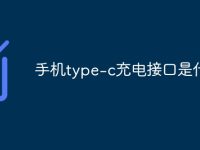 手机type-c充电接口是什么-路由网
