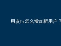 用友t+怎么增加新用户?-路由网