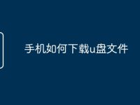 手机如何下载u盘文件-路由网
