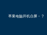 苹果电脑开机白屏，？-路由网