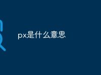 px是什么意思-路由网