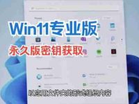 Win11安装产品密钥激活码?如何正确输入?-路由网